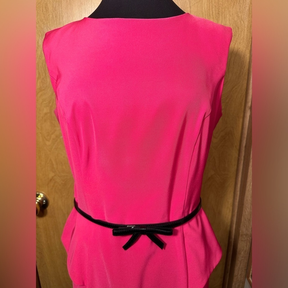 Alyx hot pink size 12 sleeveless sheath dress - Picture 2 of 10